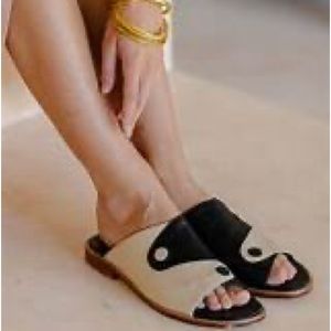 Yin Yang sandals